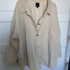 Reitmans Tan Casual Button Down Shirt